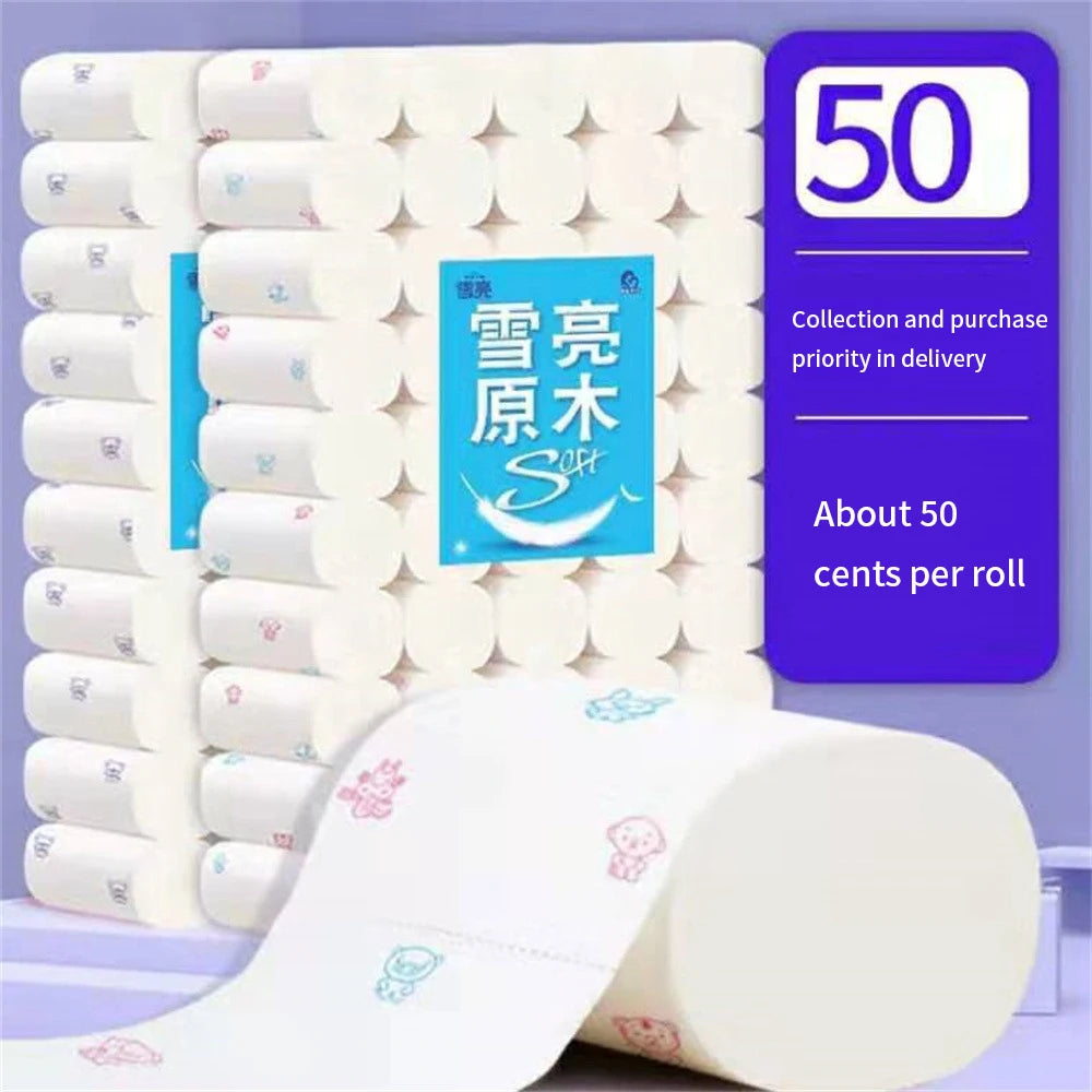 High quality napkin Tissue papers 50 Rolls